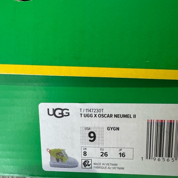 Brand New UGG X Oscar Neumel II “Grey Green”1147230T-GYGN - Picture 9 of 13